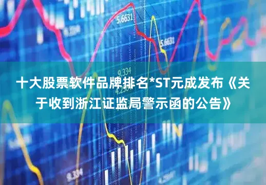 十大股票软件品牌排名*ST元成发布《关于收到浙江证监局警示函的公告》